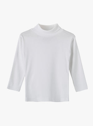 Unisex Classic Turtle Neck in White