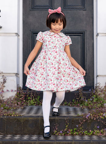 Alice Dress in Pink Rose