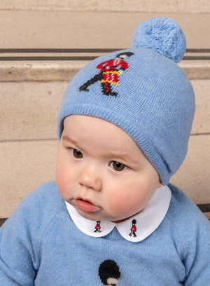 Thomas Brown Hat Little Guardsman Bobble Hat