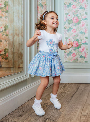 Lily Rose x PEPPA PIG Skirt Ribbon Skirt in Peppa Meadow