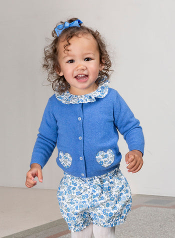 Baby Floret Heart Cardigan