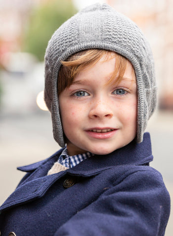 Jamie Hat in Grey Marl