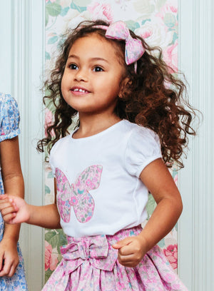 Lily Rose x PEPPA PIG Top Peppa Butterfly Appliqué© Jersey Top