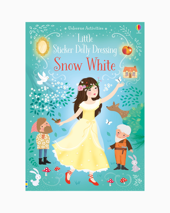 Usborne Book Usborne's Little Sticker Dolly Dressing Snow White