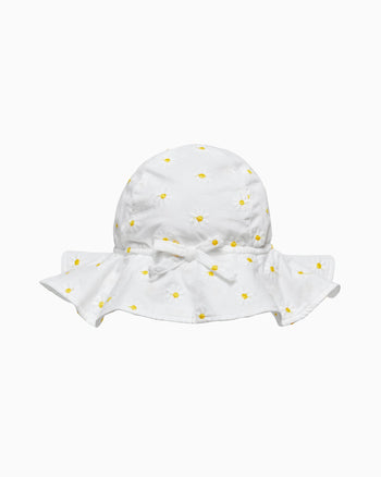 Confiture Hat Daisy Embroidered Hat