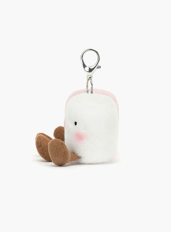 Jellycat Toy Amuseable Pair of Marshmallows Bag Charm