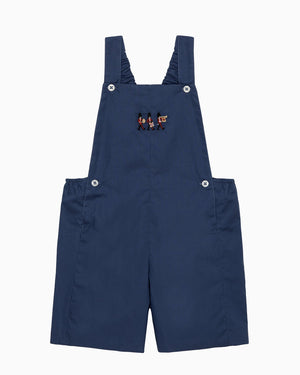 Baby Alexander Bib Shorts in French Navy