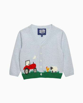 Baby Farmyard Cardigan