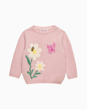 Baby Daisy & Bee Sweater