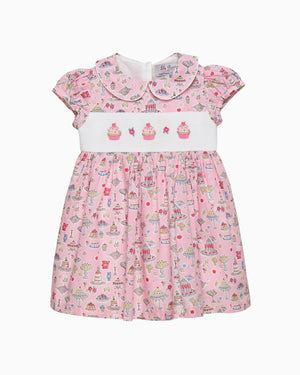 Lily Rose Dress Baby High Tea Smocked Dress