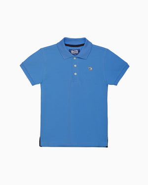 Harry Pique Polo in Sky Blue