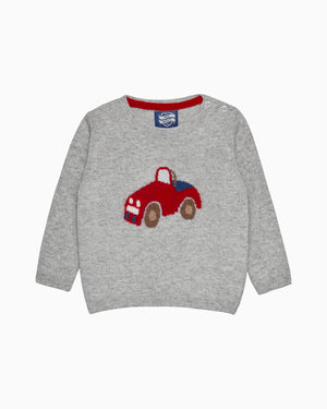 Baby Herbie Car Sweater