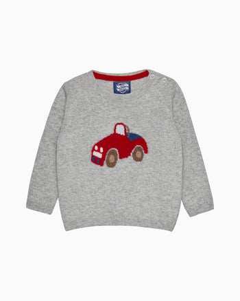 Baby Herbie Car Sweater