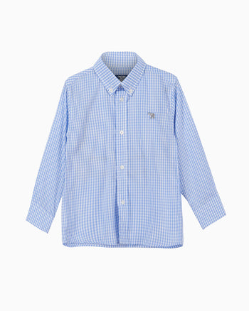 Thomas Shirt in Blue Gingham