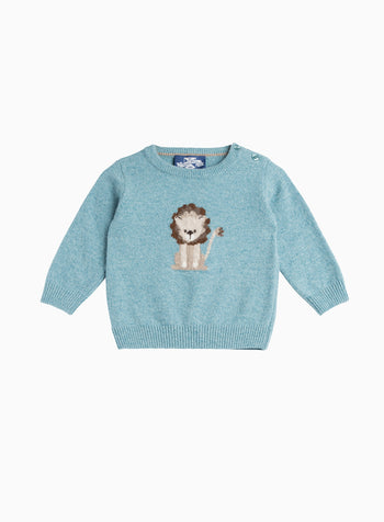 Baby Augustus Lion Sweater