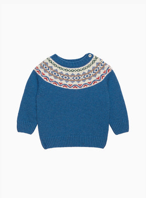 Baby Frankie Fair Isle Sweater