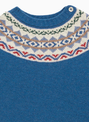 Baby Frankie Fair Isle Sweater