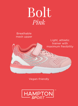 Hampton Sport Bolt Sneakers in Pink