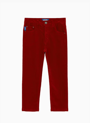 Jake Jeans in Deep Red