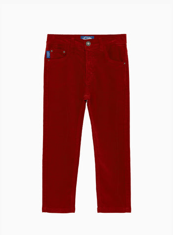 Jake Jeans in Deep Red