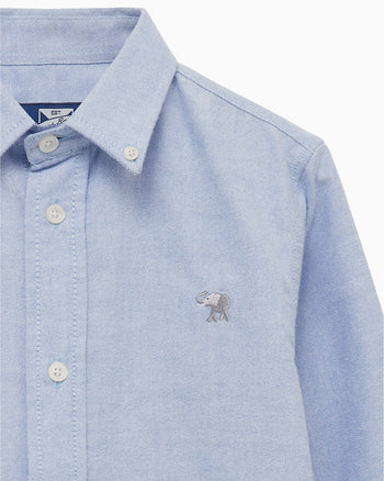 Thomas Shirt in Oxford Blue