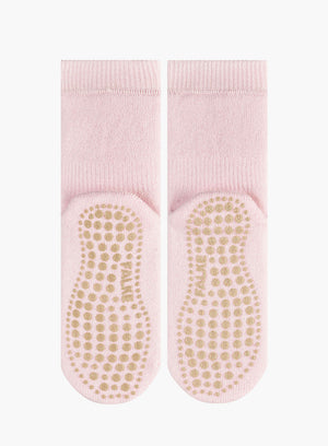 Catspads Slipper Socks in Powder Pink