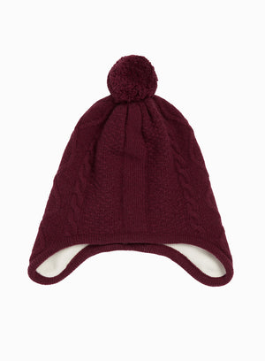 Jamie Hat in Burgundy