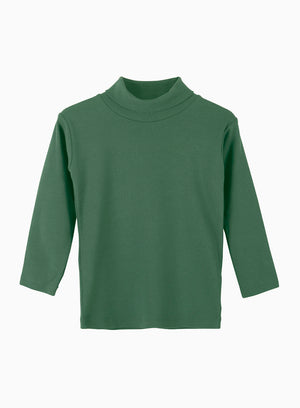 Unisex Classic Turtle Neck in Green