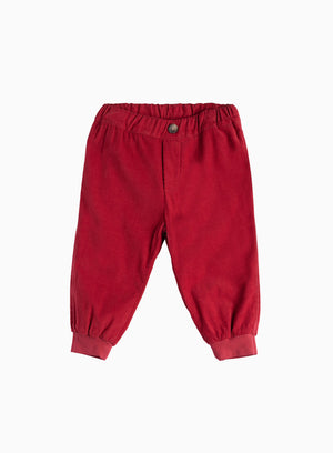 Baby Orly Pants in Deep Red Cord