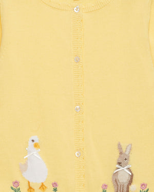 Duck & Bunny Cardigan