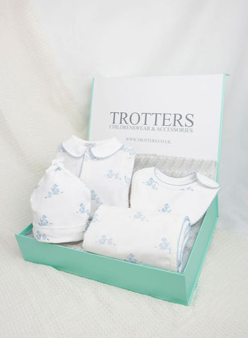 Baby Blue Bunny Gift Set