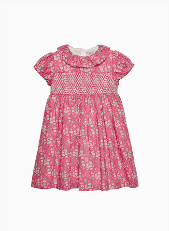 Capel Floral Smocked Party Dress