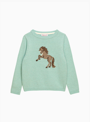 Galloping Freya Horse Sweater