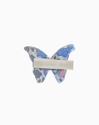 Butterfly Hair Clip in Blue Betsy