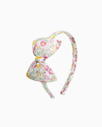 Big Bow Headband in Mamie