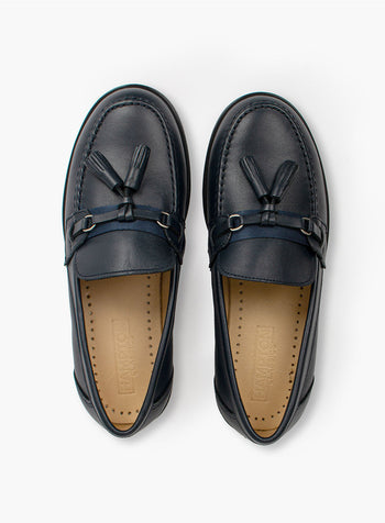 Hampton Classics Havana Loafer in Navy