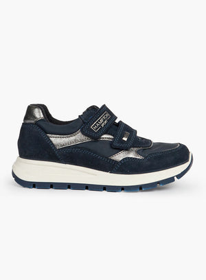 Hampton Sport Storm Water Resistant Sneakers in Navy/Silver