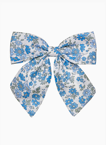 Bow Hair Clip in Floret