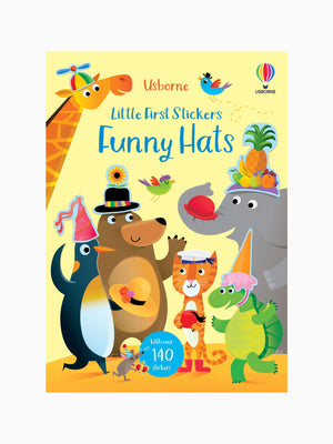 Usborne's Little First Stickers Funny Hats