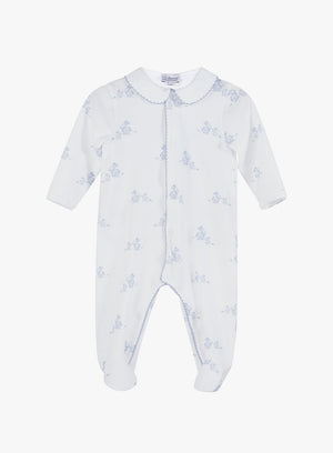 Baby Bunny Onesie in Pale Blue