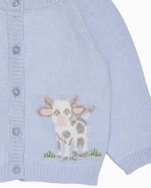 Baby Moo Cow Cardigan