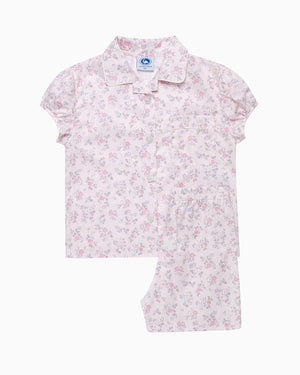 Woven Short Bunny Pajama Set