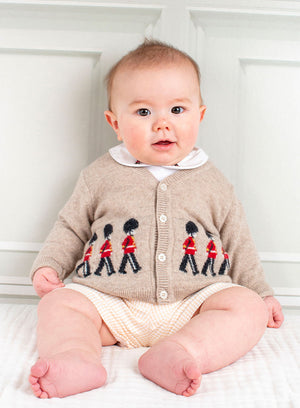 Baby Marching Guardsman Cardigan