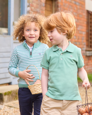 Thomas Brown Polo Harry Piqué Polo Shirt in Sage