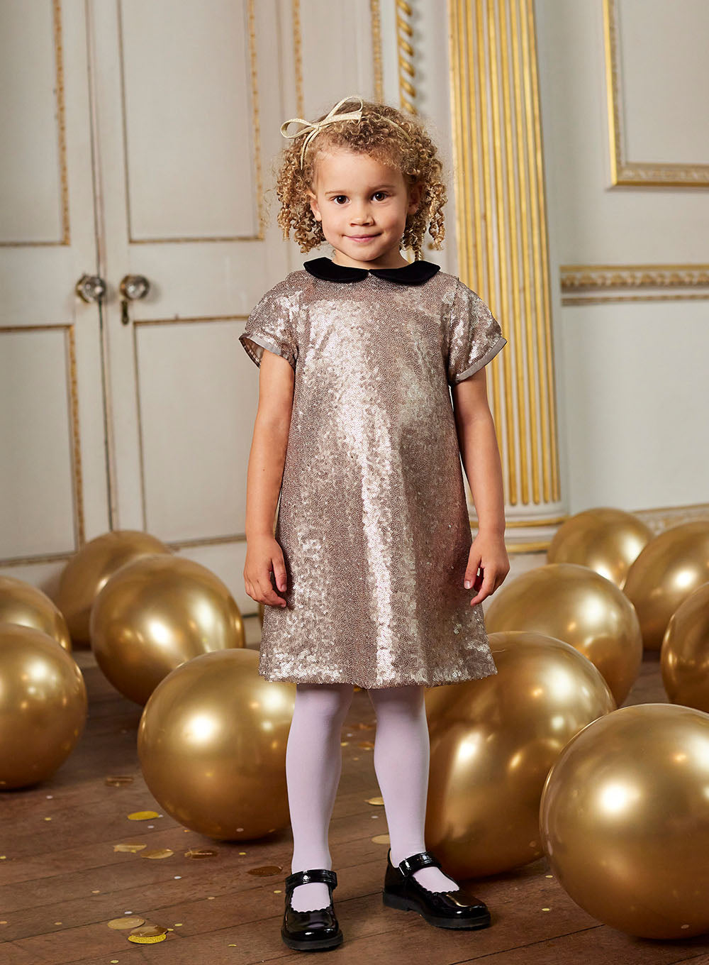 Kids 17 Sequin Jersey Dress – Bubs & Keeks