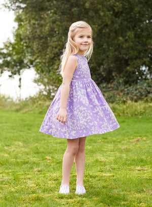 Confiture Dress Adelina Summer Dress in Lilac Butterfly