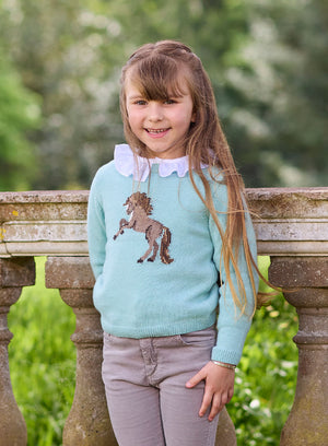 Galloping Freya Horse Sweater