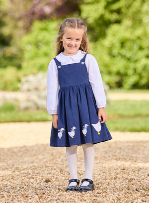 Duck Cord Pinafore