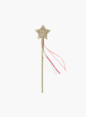 Glitter Star Wand Gold