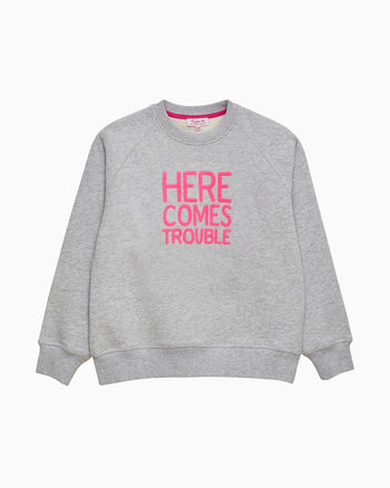 Women's Here Comes Trouble Sweatshirt